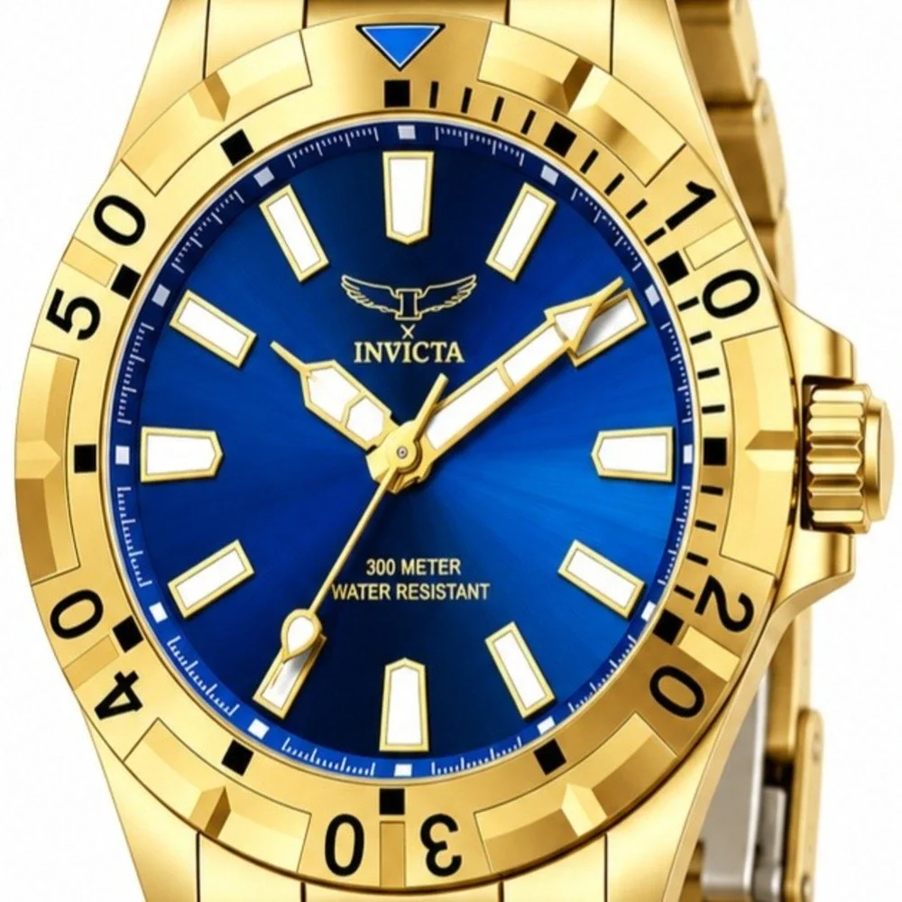 Invicta Specialty I by Invicta Men's Watch 42mm Gold Dive Case Included New